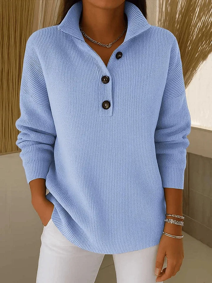 Amparo | Polo in Jersey con Collo a V